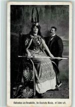 Brunhilde, die deutsche Riesin ca 1918 AK Riese