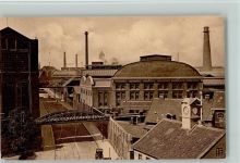 W4300 Essen , Ruhr Eingang zu den Krupp Werken ca 1930 AK Stahlbau
