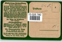 Kidersang Heimatklang sign E.L. Liederkarte Hänschen klein Liebermann, M.