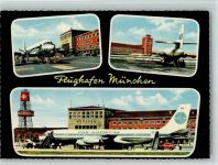 verschh. Abbildungen ca 1965 AK Flughafen