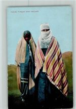 Femme Turque Avec Asclave AK Trachten Türkei