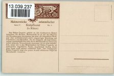Serie IV Nr. 6 - Meisterstücke orientalischer Knüpfkunst in Bildern AK Teppich