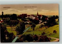74747 W6963 Merchingen , Baden 1927 - Blick von der Mühle aus AK Gute Erhaltung