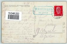 75378 W7263 Möttlingen , Württ - Fliegeraufnahme Christl. Erholungsheim Rettungsarche Landpost