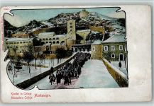 Cetinje Cettigne - Kloster Winter