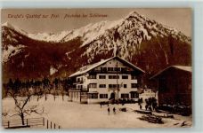 83727 W8162 Neuhaus b Schliersee 1915 - Terofals Gasthaus Zur Post Winter