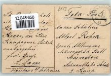 83727 W8162 Neuhaus b Schliersee 1915 - Terofals Gasthaus Zur Post Winter