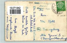 87452 W8966 Altusried - Kinder-Erholungsheim Berghäusle