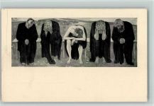 Die Enttäuschten Männer Hodler, F. Künstlerkarte