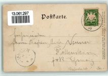 W8700 Würzburg Reliefdruck Kgl. Residenz Reliefdruck 1899