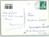 67575 W6528 Eich , Rheinhess 1977 Foto AK Kirchpartie, Am Pflaster, gute Erhaltung AK