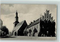 16269 O1313 Wriezen - Ortsansicht Kirche