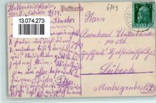 16269 O1313 Wriezen - Ortsansicht Kirche