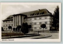 36381 W6490 Schlüchtern Foto AK Volksschule, gute Erhaltung AK Architektur