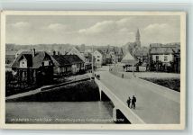 66538 W6680 Wiebelskirchen 1939 - Brücke, Hindenburgstr., gute Erhaltung AK
