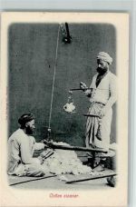 Cotton cleaner - Berufe - 1905 sehr gute Erhaltung AK Volkstypen / Brauchtum Indien