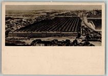 W4300 Essen , Ruhr Gesamtanischt des Lokomotivbaues - Gebäude ca 1929 AK Krupp
