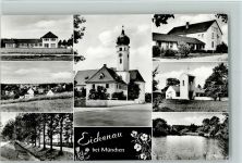 82223 W8031 Eichenau b München - Ortsansichten Kirche Mehrfachaufnahme