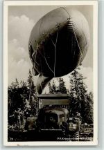 Fesselballon-Aufklärung AK Wehrmacht WK II 1940 Foto AK