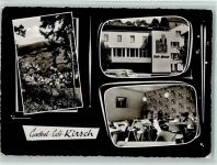 97833 W8773 Frammersbach - Gasthaus Cafe Pension Kirsch mit Innenansicht, gute Erhaltung AK