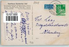 97346 W8715 Iphofen - Rödeiseer Tor Kirche Marktplatz Gasthaus Deutscher Hof Fachwerkhaus 3-Bildaufnahme