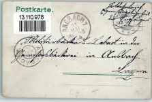 50667 W5021 Köln Altstadt-Süd 101 1904 Lithographie Ulre Pforte Deutscher Ring