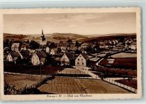 58566 W5883 Kierspe 1933 - Blick vom Pfarrhaus, gute Erhaltung AK