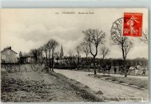 45390 Puiseaux 1914 - Route de Paris