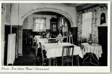 36391 W6492 Oberzell , Kr Schlüchtern - Pension Zum kühnen Flieger Speisezimmer
