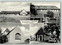 48565 W4430 Borghorst , Westf - Don Bosco Heim Von Galen Schule Marienkirche Ehrenmal