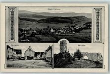 92355 W8436 Velburg - Marktplatz Burgruine