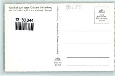 95685 W8591 Falkenberg , Oberpf - Gasthaus zum roten Ochsen
