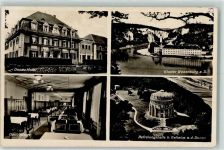 93342 W8424 Saal a d Donau - WK II Donau-Hotel Gastraum Befreiungshalle Kloster Weltenberg