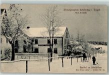 01773 O8242 Schellerhau 1915 - Gasthaus zu Schellerhau Bes Bruno Ideler Winter Skifahrer