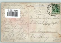 88326 W7960 Aulendorf , Württ Gebrauchsspuren Neues Postgebäude