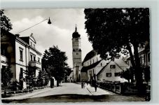 86551 W8890 Aichach a d Paar - Bahnhofstraße Kirche