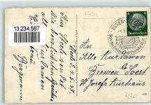 W4300 Steele Jahrtausendfeier 1938 Sonderstempel WK II 1938