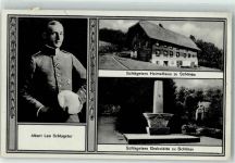 W7869 Schönau im Schwarzwald Heimathaus Grabstätte AK Schlageter 1935
