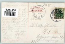 04539 O7222 Groitzsch b Pegau 1906 - Gasthaus Wiprechtsburg Gartenwirtschaft