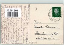 38875 O3703 Elbingerode Harz - Haus Buche Ort handschriftlich