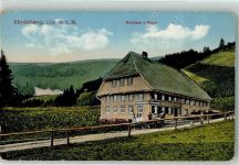 79871 W7821 Eisenbach Hochschwarzwald Gebrauchsspuren Gasthaus z. Engel Hochberg