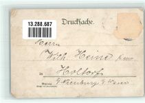 39240 O3310 Calbe Gebrauchsspuren Wasserturm Rathaus Ev. Kirche Querstraße Litographie
