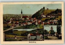 85447 W8059 Wartenberg , Oberbay Lithographie Kuranstalt Rocklfing