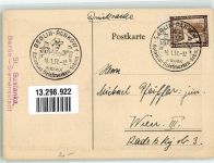 Berlin-Pankow Kolonial Briefmarken Schau 1937 Sonderstempel WK II 1937