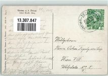 3500 Krems an der Donau Lithographie / Künstlerkarte Hober Markt Burg