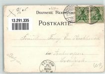 53604 W5340 Rhöndorf , Rhein 1906 Gebrauchsspuren Lithographie