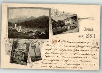 6306 Söll 1899 Gebrauchsspuren Kirche