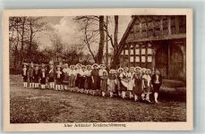 49596 W4559 Gehrde b Bersenbrück 1924 Foto AK 400 jähriges Jubelschützenfest 1924 Kirchspiel Alter Artländer Kinderschüttenzug