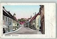 04680 O7241 Colditz 1905 AK mit Goldfenster Badergasse AK