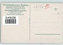 91344 W8551 Streitberg , Oberfr - Alte Kurhausbrennerei Hertleins Streitberger Bitter